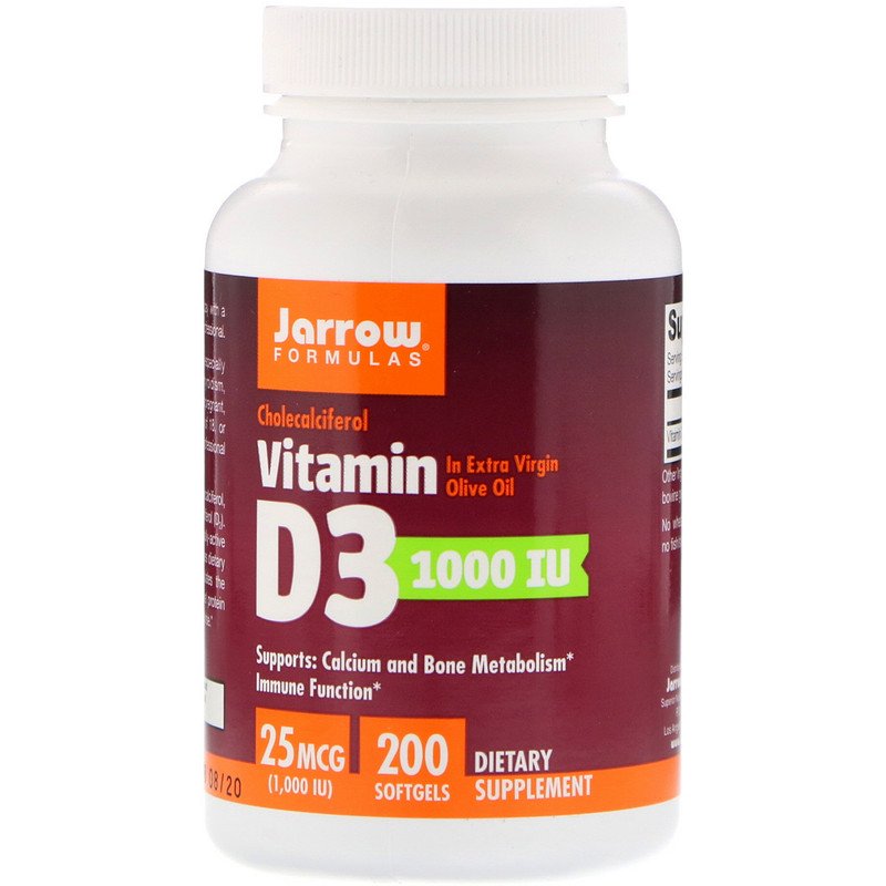 Купить витамин D3 от Jarrow Formulas для кето